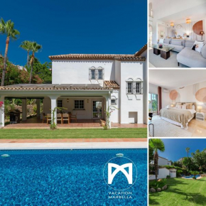 VACATION MARBELLA I Villa Faldo, Golf Valley, Private Pool, 24H Security, 10 min from the Marina, Marbella